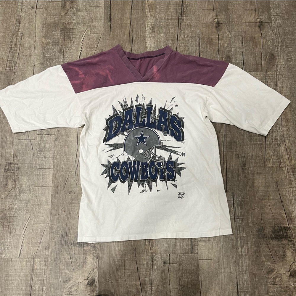 Vintage single-stitched Dallas Cowboys oversized tee